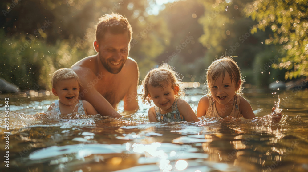 Laughter Like Running Water: Joyful Moments by the River Laughter Like Running Water: Joyful Moments by the River