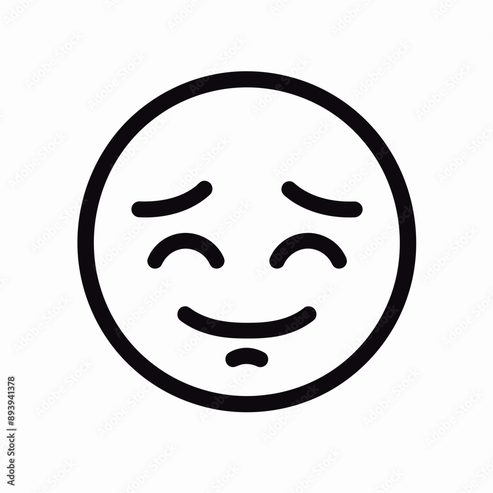 Free vector black line facial expression icon symbol message Free vector black line facial expression icon symbol message
