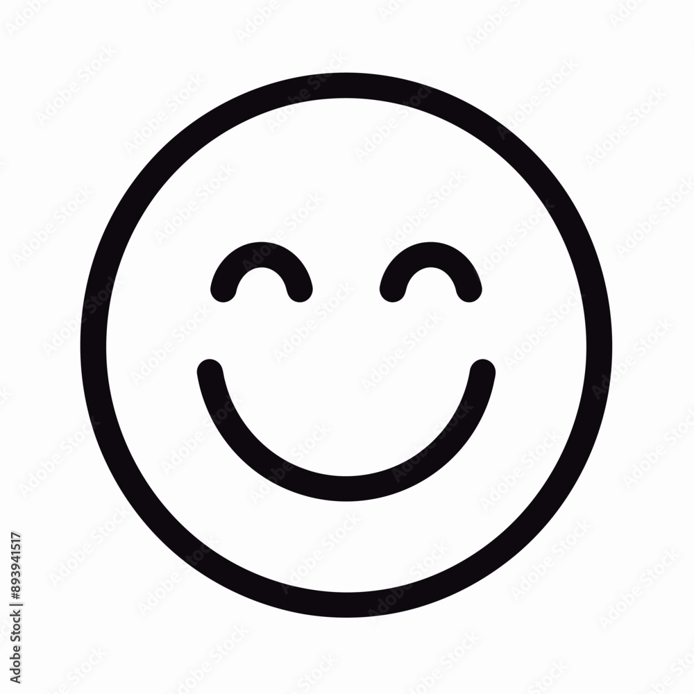 Free vector black line facial expression icon symbol message Free vector black line facial expression icon symbol message