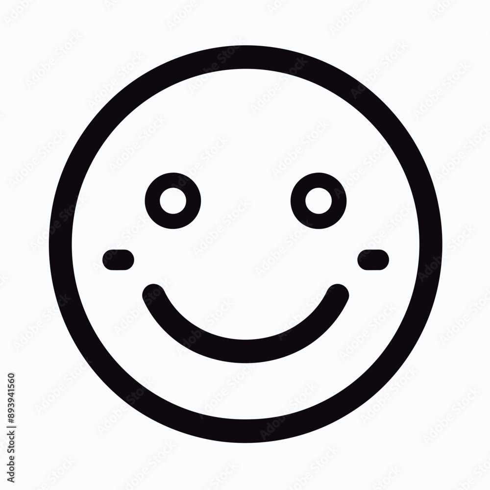 Free vector black line facial expression icon symbol message Free vector black line facial expression icon symbol message
