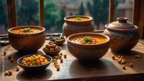 Piti soup, national cuisine of Azerbaijan photo