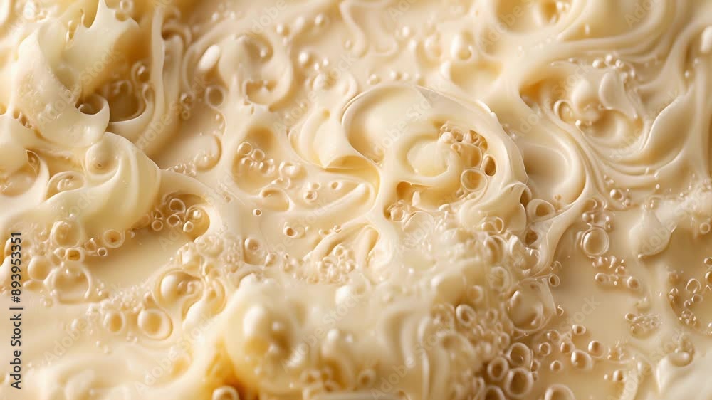 An extreme closeup of a piece of handmade soap highlighting its natural ingredients such as coconut oil shea butter and cocoa butter which can be seen in the form of tiny white specks An extreme closeup of a piece of handmade soap highlighting its natural ingredients such as coconut oil shea butter and cocoa butter which can be seen in the form of tiny white specks