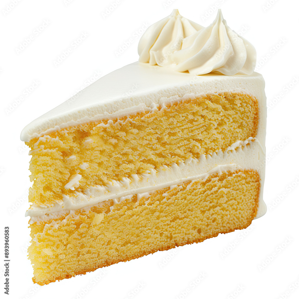 Vanilla Cake Slice Isolated on White Background, Delicious Dessert, High-Resolution Image, Classic Cake Slice, Simple and Elegant, Tasty Treat, Clean Presentation, Sweet Indulgence, Food Photography Vanilla Cake Slice Isolated on White Background, Delicious Dessert, High-Resolution Image, Classic Cake Slice, Simple and Elegant, Tasty Treat, Clean Presentation, Sweet Indulgence, Food Photography