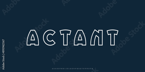 Elegant Vector Alphabet Letters Font - Classic Modern Serif Lettering for Minimal Fashion

