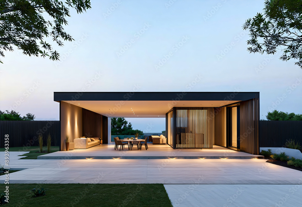 Modern minimalist sustainable house design Modern minimalist sustainable house design