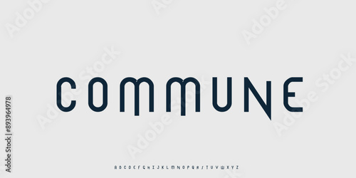 Elegant Vector Alphabet Letters Font - Classic Modern Serif Lettering for Minimal Fashion
