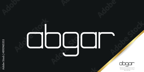 Elegant Vector Alphabet Letters Font - Classic Modern Serif Lettering for Minimal Fashion
