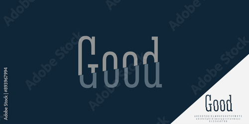 Elegant Vector Alphabet Letters Font - Classic Modern Serif Lettering for Minimal Fashion
