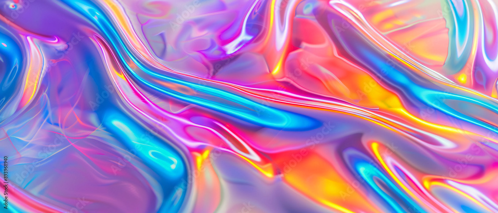 Iridescent Waves of Color Iridescent Waves of Color