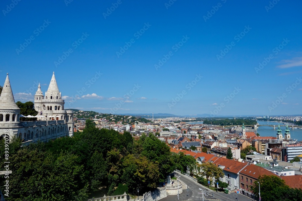 Budapest, Hungary's capital city, sits on the Danube River in Eastern Europe Budapest, Hungary's capital city, sits on the Danube River in Eastern Europe