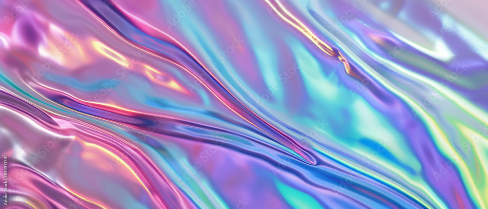 Iridescent Waves of Color Iridescent Waves of Color