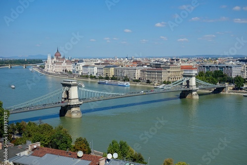 Budapest, Hungary's capital city, sits on the Danube River in Eastern Europe