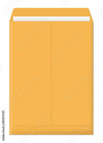 SINGLE MANILA ENVELOPE YELLOW