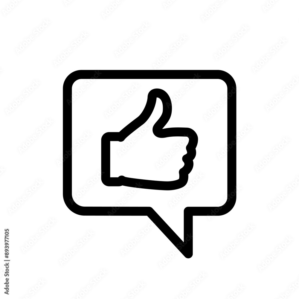 Vector graphics. SEO marketing, analytics, advertising, business icon. Linear icon, feedback button. Linear icons such as feedback, message icon, and thumb up. Vector graphics. SEO marketing, analytics, advertising, business icon. Linear icon, feedback button. Linear icons such as feedback, message icon, and thumb up.