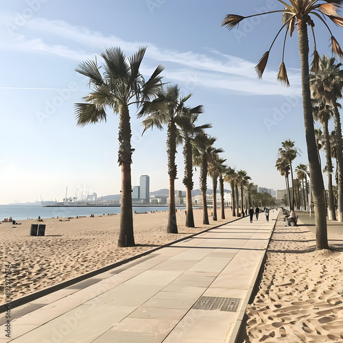 palm tree on the beach