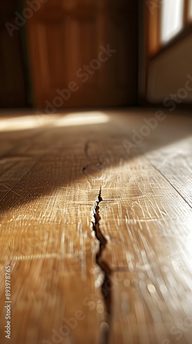 close up of a wooden floor