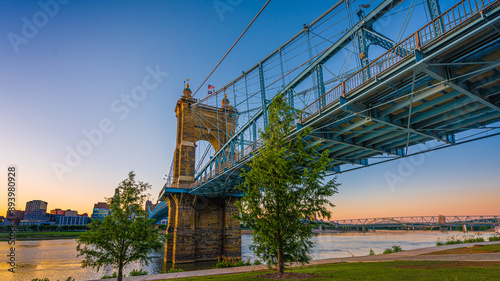 John A. Roebling Suspension Bridge, Cincinnati, Ohio