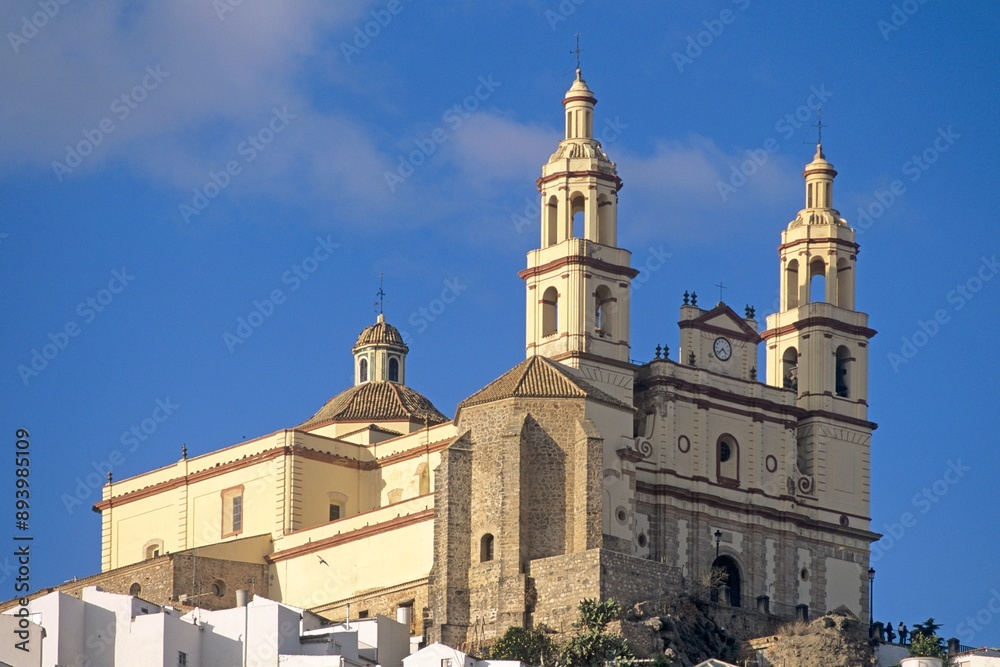 Fototapeta premium Church Of Olvera Andalusia Spain