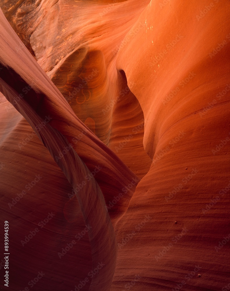 Interesting Arc Curves In The Walls Of Antelope Canyon Interesting Arc Curves In The Walls Of Antelope Canyon