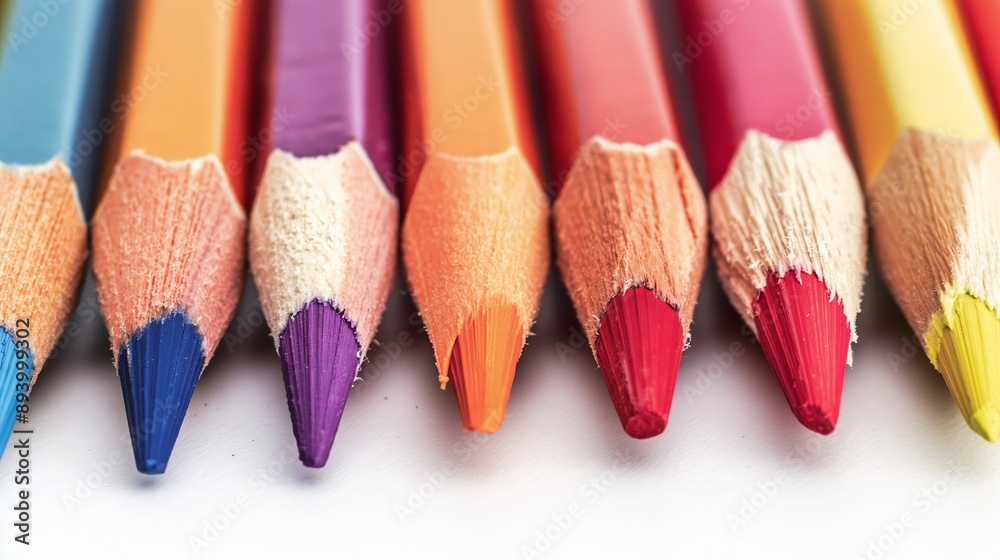 Sharp Colored Pencil Tips
Sharp Colored Pencil Tips