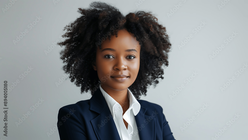 Portrait of an African American business woman Portrait of an African American business woman