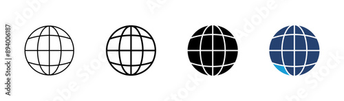 Web icon set. go to web icon. web click icon