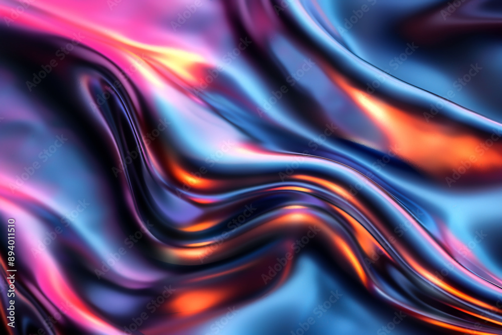 Vibrant abstract art with flowing, colorful waves in blues, pinks, and oranges, creating a dynamic and mesmerizing visual effect. Vibrant abstract art with flowing, colorful waves in blues, pinks, and oranges, creating a dynamic and mesmerizing visual effect.
