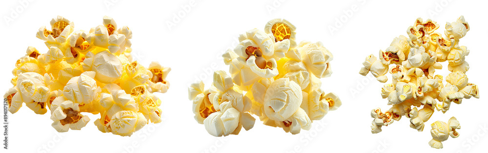 Close-up of delicious popcorn. Close-up of delicious popcorn.