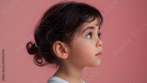  realistic high-resolution photo of child, with detailed background