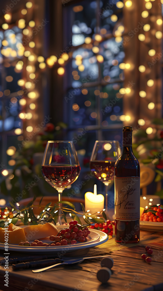 realistic high-resolution photo of dinner, with detailed background realistic high-resolution photo of dinner, with detailed background