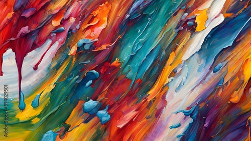 abstract background of paint