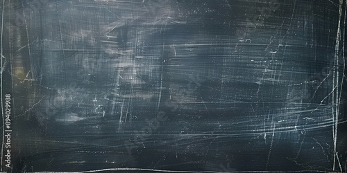 Blackboard with Chalk Writing: Educational Tool for Teaching and Learning