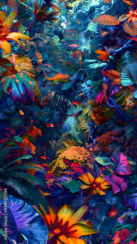 realistic high-resolution photo of underwater, with detailed background