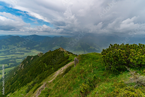 Mountain tour in Schattwald from the Wannenjochbahn to the Kuhgrundkopf photo