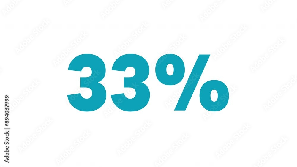 Number Run Count from zero to hundred percent business concept Number Run Count from zero to hundred percent business concept