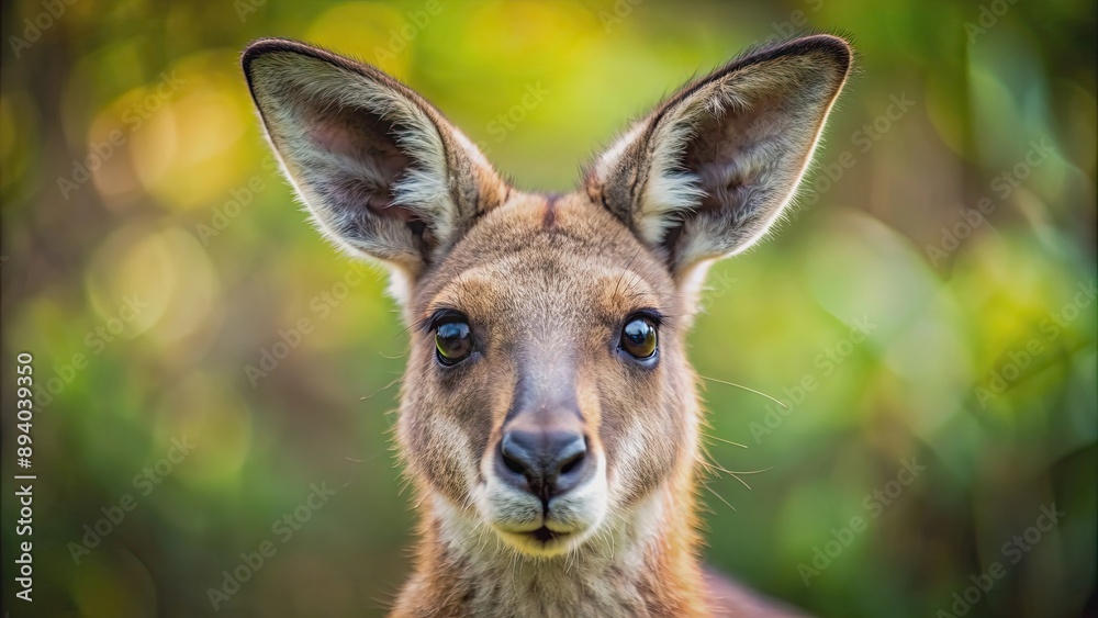 Close-up of a kangaroo looking directly into the camera, kangaroo, close-up, Australian wildlife, marsupial, animal, cute, fur Close-up of a kangaroo looking directly into the camera, kangaroo, close-up, Australian wildlife, marsupial, animal, cute, fur
