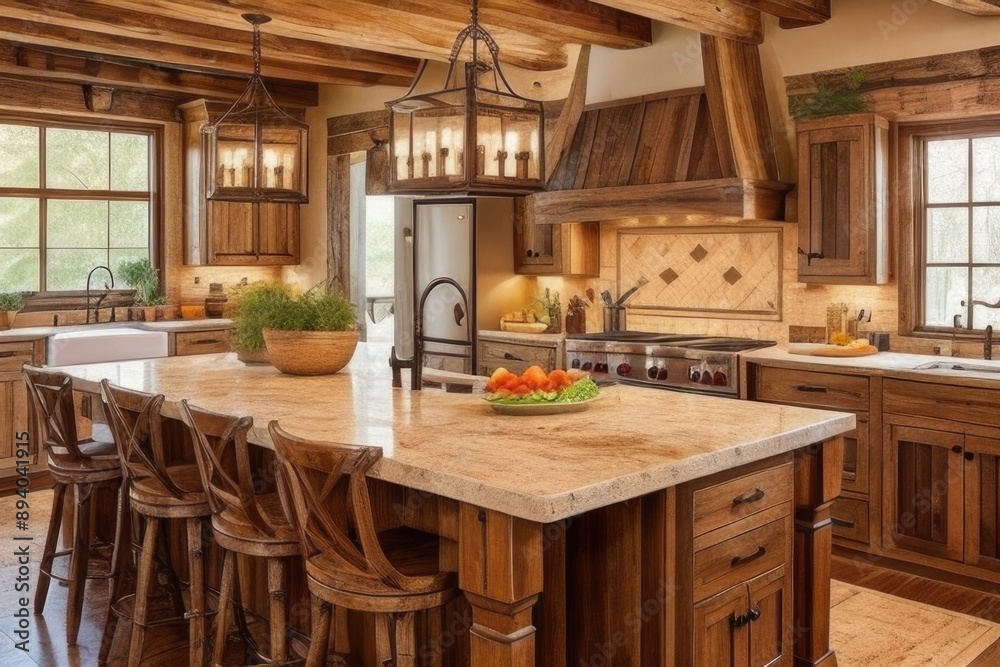 Rustic Kitchen Style Rustic Kitchen Style