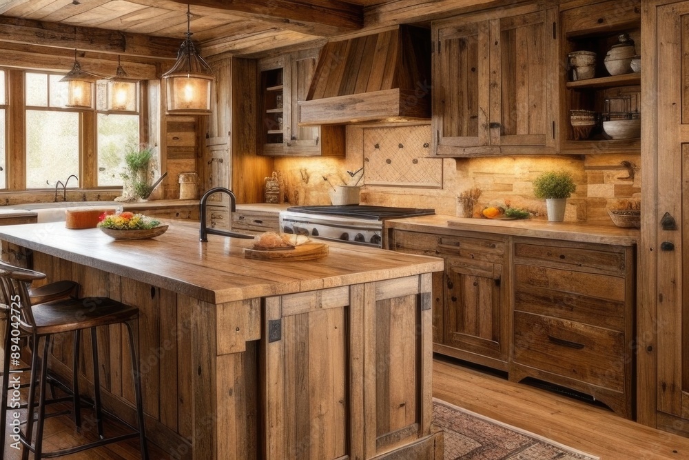 Rustic Kitchen Style Rustic Kitchen Style