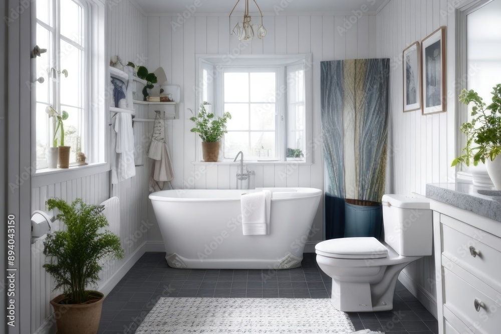 Scandinavian Bathroom Style Scandinavian Bathroom Style