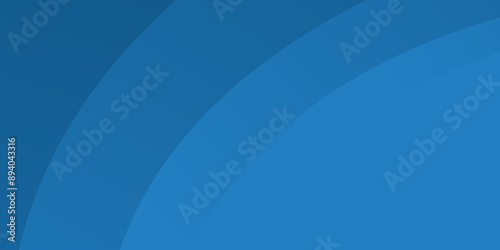 A solid blue background with a few subtle curved lines.