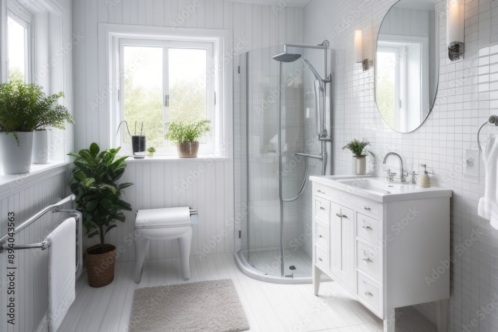 Scandinavian Bathroom Style Scandinavian Bathroom Style