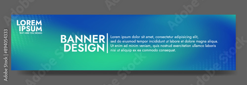 Enhance your social media visuals and ads with this visually stunning mesh wave blur banner