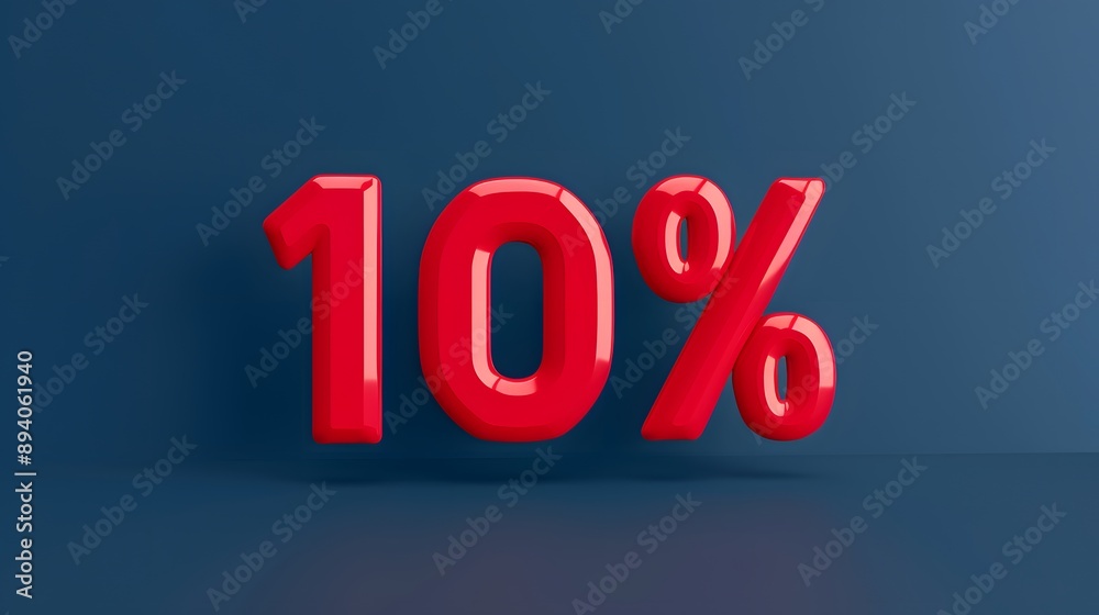 A red sign is floating in the air. The sign is made of plastic and has a shiny, reflective surface. Concept of excitement and anticipation, as the sign suggests a sale or a special offer A red sign is floating in the air. The sign is made of plastic and has a shiny, reflective surface. Concept of excitement and anticipation, as the sign suggests a sale or a special offer