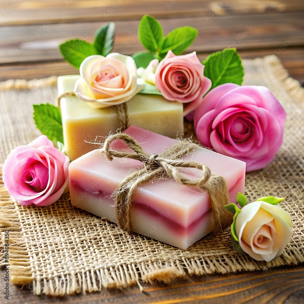 soap and rose petals soap and rose petals