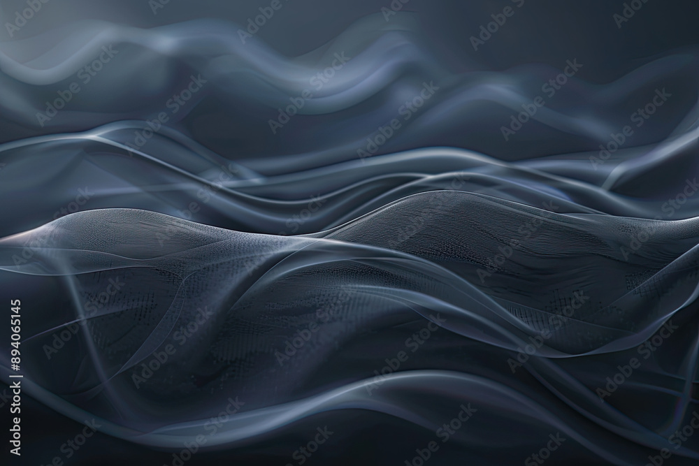 Flowing wave line pattern, graphic resource background illustration, flow geometric lines, color waves, generated ai Flowing wave line pattern, graphic resource background illustration, flow geometric lines, color waves, generated ai