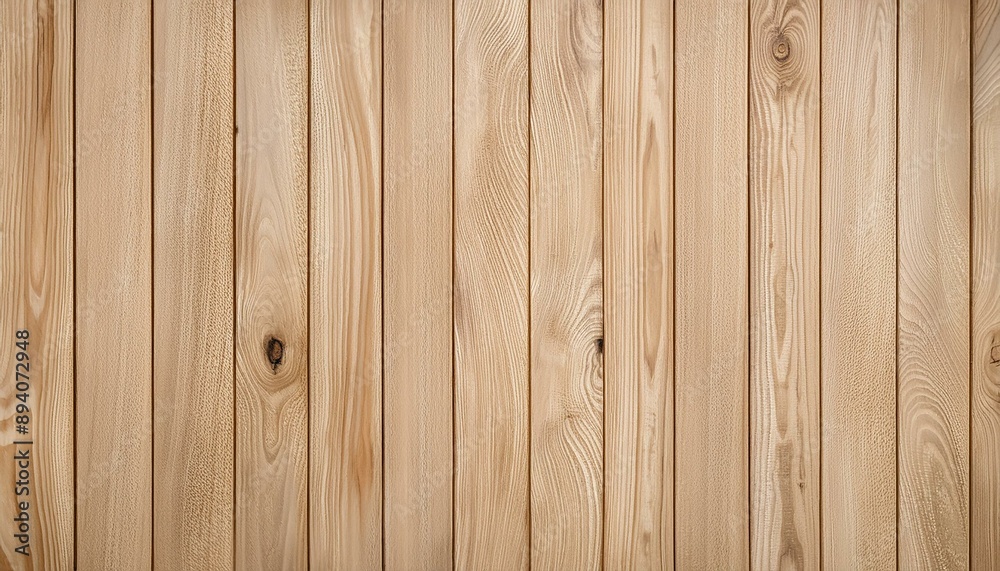 Naklejka premium Natural wood texture, top view of natural pattern for backdrop, light wooden color, abstract background.