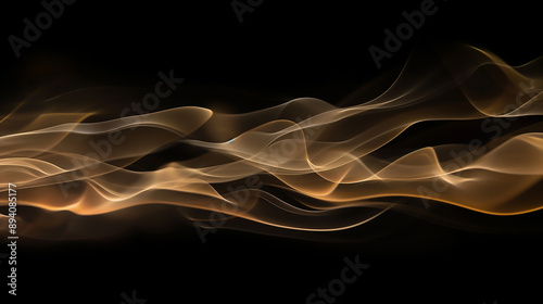 smoke trails, ethereal shapes, dark background