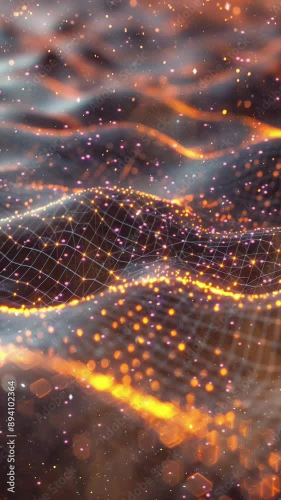 futuristic point wave abstract vertical techno background seamless looping overlay 4k virtual video animation background futuristic point wave abstract vertical techno background seamless looping overlay 4k virtual video animation background