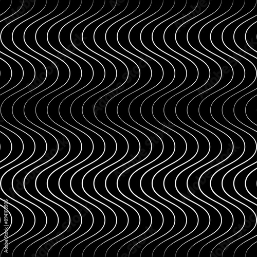 seamless pattern in black white