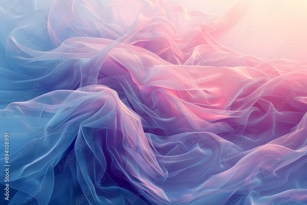 Fototapeta premium Abstract Pink & Blue Fabric Texture